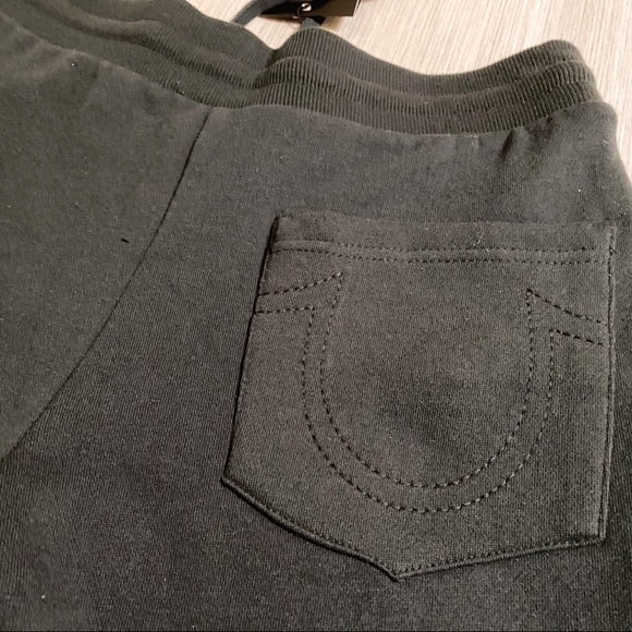 True Religion Large Branded Slim Jogger- Color Coal - Picture 7 of 16